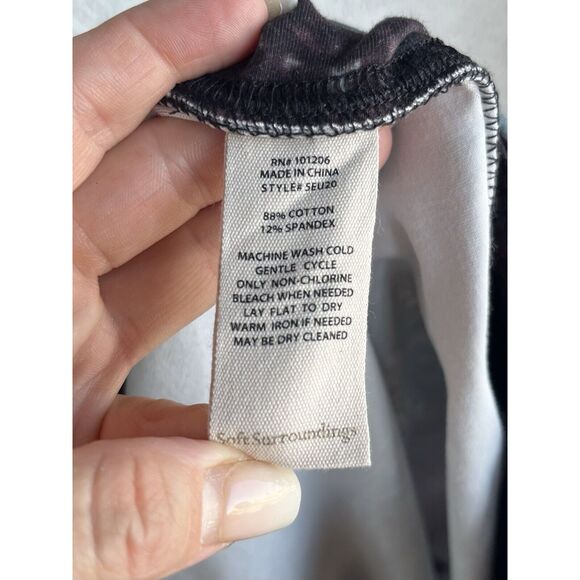 Soft Surroundings Paisley Print Ankle Pants - Size 2X - Multicolored - Picture 7 of 7